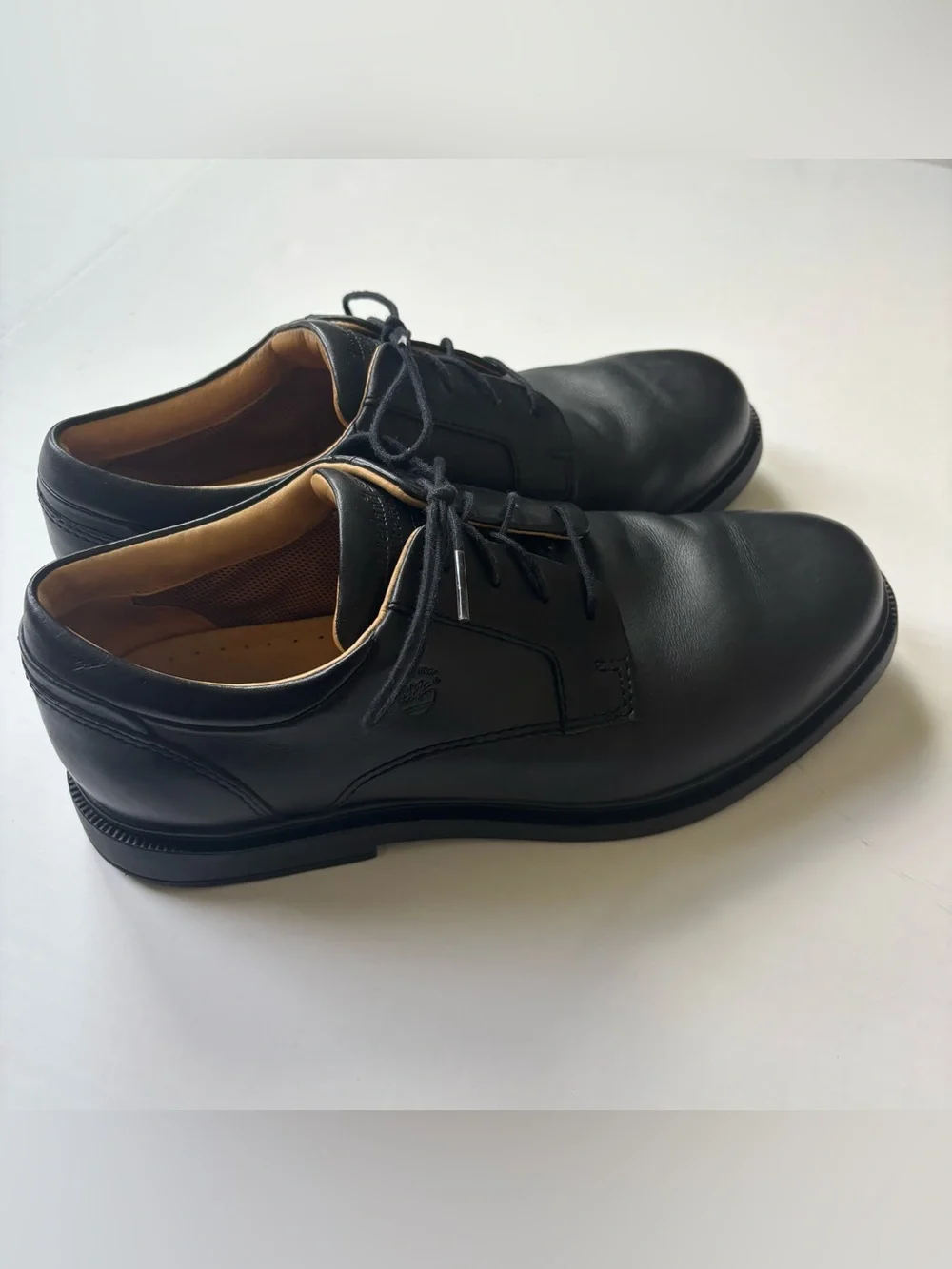 Timberland Waterproof Black Leather Oxford Dress Shoes 11W